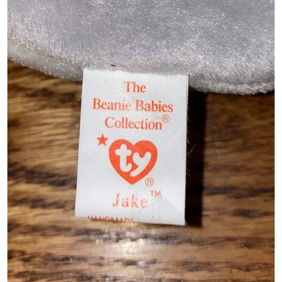 Ty Beanie Baby Plush Duck "Jake" 1997 Vintage Surface Washable Collectible Toy P - Picture 3 of 9